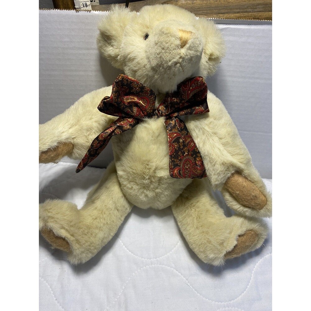 The Bialosky Treasury Teddy Bear  “Custard “ Limited Edition Collectible Vintage